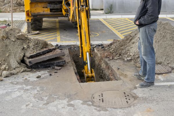 Cost of Utility Line Excavation in Maryville
